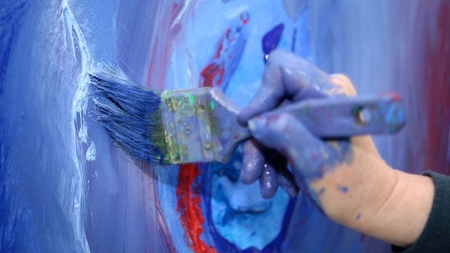 Ausdrucksmalen - Kreativ-Wochenende mit Uta Krellenberg